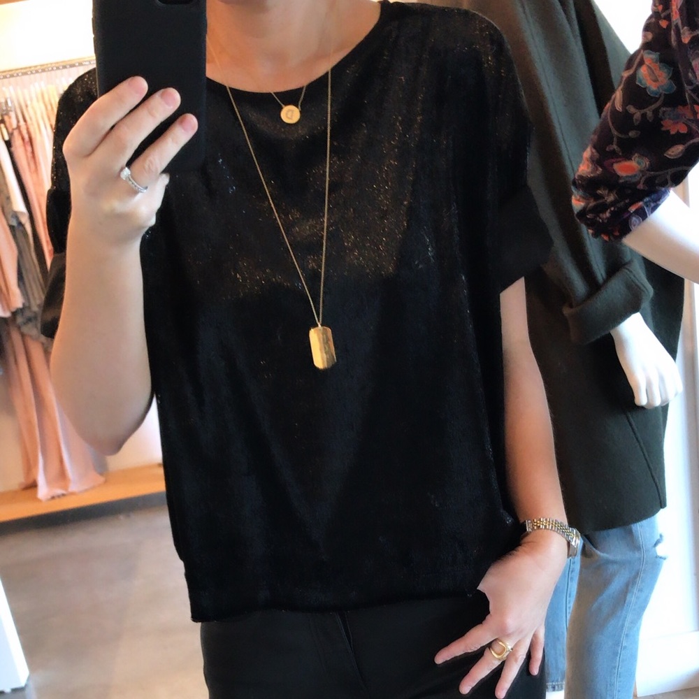 Bijoux Velvet Top
